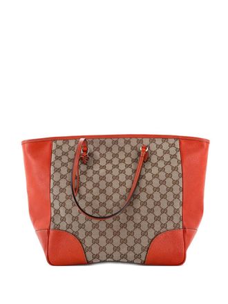 Gucci Bree GG Canvas with Leather Medium tote bag - Orange