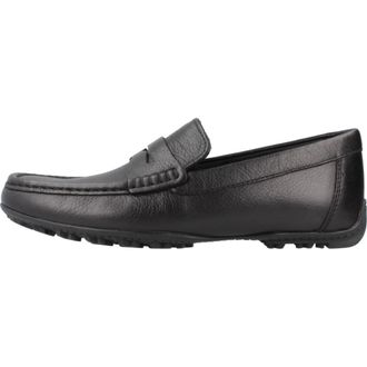 Geox Kosmopolis + Grip Loafers - Heren - Loafers - Zwart - 43 EU - Leer - Schoenen