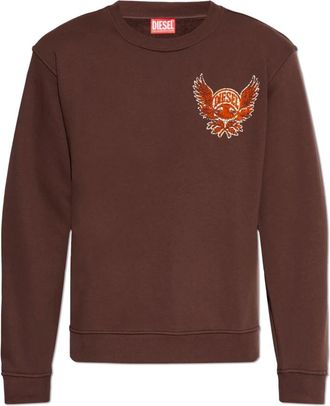 Diesel Uomo, Felpe, Marrone, XL, new