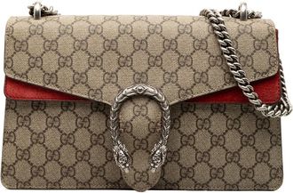 Gucci Pre-owned Gucci Medium GG Supreme Dionysus Shoulder Bag 400249 493075
