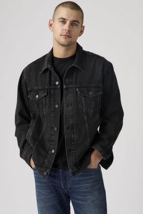 Levi's Relaxed Type III Trucker Jacket - Hombre - XL - Negro / At Midnight T