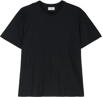 Mazzarelli Tonal-stitching Short-sleeve T-shirt