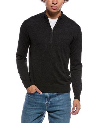 Faherty Movement Quarter Zip Sweater