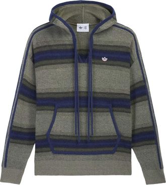 adidas x CLOT Baja Hoodie Asia Sizing Trace Khaki Tech Indigo KE7064