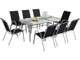 Habitat et Jardin Comedor De Jard&iacute;n Cordoba Xl 180 - phoenix - Negro