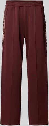 Review Trainingshose mit Biese, aufgesetztem Band und Logo-Bestickung in Schoko, Gr&ouml;&szlig;e XXL