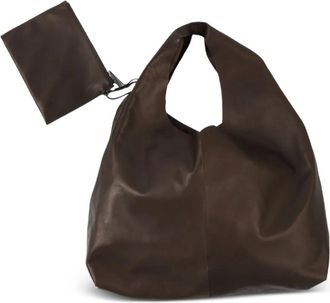 The Row New Bindle shoulder bag - women - Bos Taurus - OS - Brown