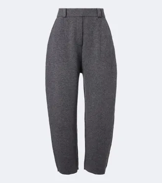 Lisa Yang Pantaloni barrel Wrenda in cashmere