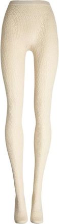 Wolford Calze a rete con margherite - - Underwear - Donna - Beige - S