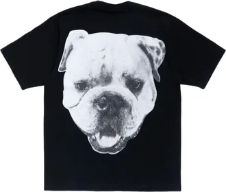 St&uuml;ssy Big Dog Stone Washed T-Shirt Black 1905211-BLAC