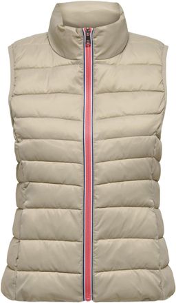 Only Anzugweste ONLY ONLTAHOE CONTRAST WAISTCOAT CC OTW, Damen, Gr. M (38), beige (trench coat detail:zipper dtm, wei&szlig;, diva pink), Steppware, Obermaterial