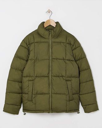 Jacamo Square Quilt Puffer Jacket