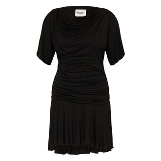 Isabel Marant Dames, Jurken, Zwart, Maat: S Viscose