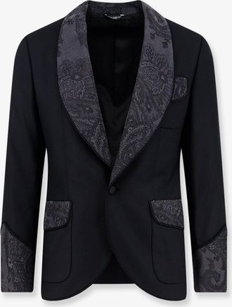 Dolce & Gabbana Blazer in misto lana vergine - DOLCE & GABBANA - gender_Man