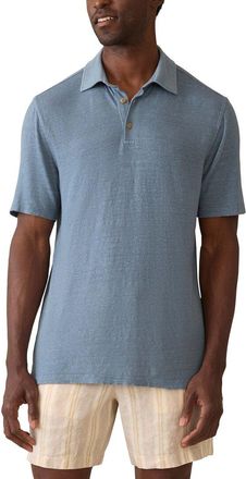 Faherty Linen Polo Shirt