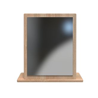 Welcome Furniture Cairo Dressing Table Mirror - Bardolino Oak - Welcome Furniture | TJ Hughes
