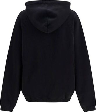 Palm Angels Mens Black Cotton Sweatshirt Clothing