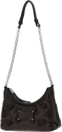 Maison Margiela Womens Slam Shoulder Bag Black Bovine Leather