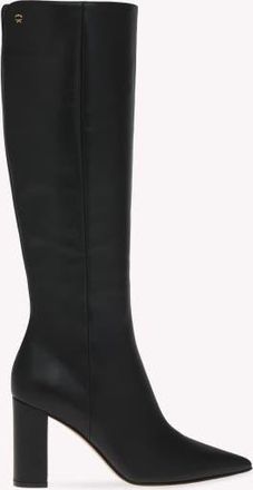 Gianvito Rossi Lyell Boots in Black Calf Leather at Nordstrom, Size 34.5