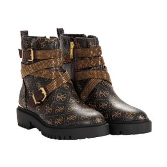 Guess Dames, Schoenen, Bruin, Maat: 36 EU Leer