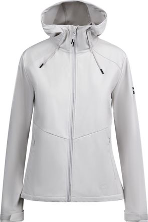 Trespass Womens/Ladies Eunice Soft Shell Jacket (Ghost) - White - Size X-Small