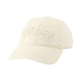 Golden Goose Journey Cap - unisex - Petten - Beige - ONE Size - Katoen - Accessoires