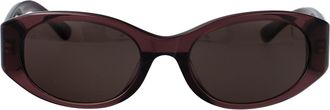 Balenciaga Oval Sunglasses Bb0369 Sk 004