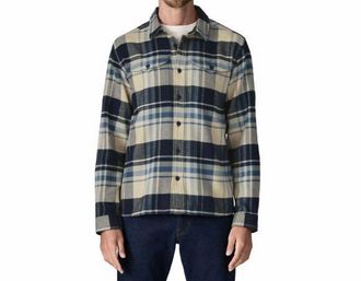 Patagonia Fjord Flannel Shirt In Hibernate: Sunken Blue