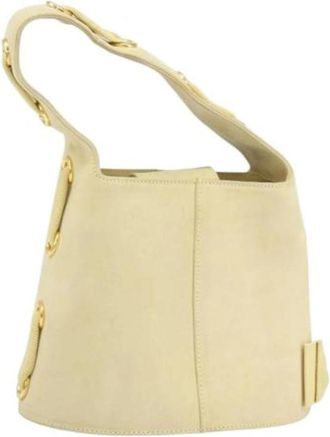 Ferragamo Pre-owned Bucket Bags, female, Yellow, Size: ONE SIZE Pre-owned Bucket Bag
