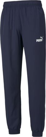 Puma Active Woven Pants CL Mens Tracksuit, Peacoat No.1 Logo Blue, XS