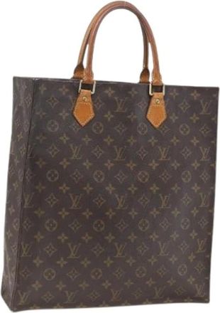 Louis Vuitton Pre-owned Tote Bags, female, Brown, Size: ONE SIZE Pre-owned Canvas Tote Bag