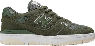 New Balance Sneakers, male, Green, Size: 9 1/2 US Limited Edition Suede Nori Sneakers