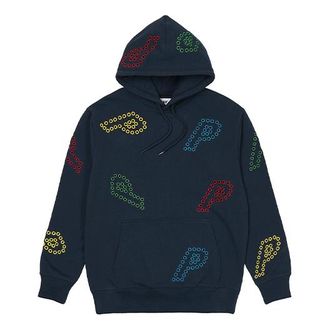 Palace Eyelet P Hoodie Navy P21CS085