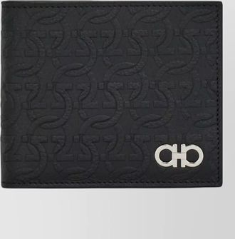 Ferragamo embossed leather wallet