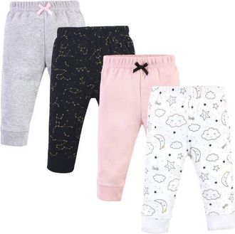 Hudson Baby 4Pk Essential Pants Set in Dreamer at Nordstrom, Size 18-24M