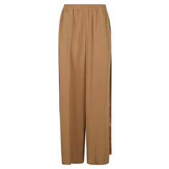 Max Mara Dames, Broeken, Beige, Maat: M