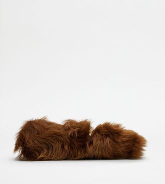 Tod's Gommino Driving Shoes in Fur