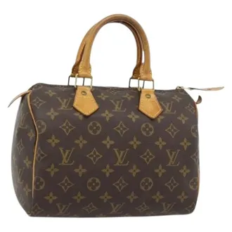 Louis Vuitton Pre-owned Handbags, female, Brown, Size: ONE SIZE Pre-owned Speedy 25 Hand Bag