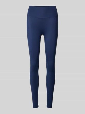 Nike Leggings mit Logo-Print Modell One in Dunkelblau, Gr&ouml;&szlig;e XL