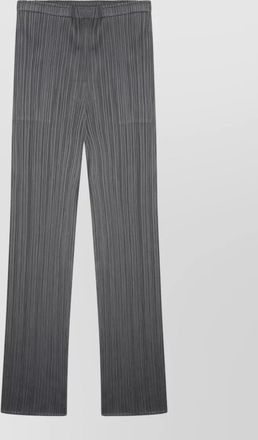 Pleats Please Issey Miyake wide leg trousers featuring front pleat