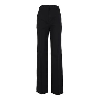 Max Mara Pantalones anchos Vanesio - Trousers - Mujer - Negro - XS