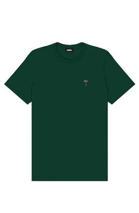 Dalix Mens Coffee Martini Midweight Tee in Forest Green at Nordstrom, Size Xxx-Large