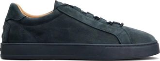 Tod's Blauwe Sneakers- Vetersluiting- Rubberen Zool - Heren - Sneakers - Blauw - 42 EU - Schoenen