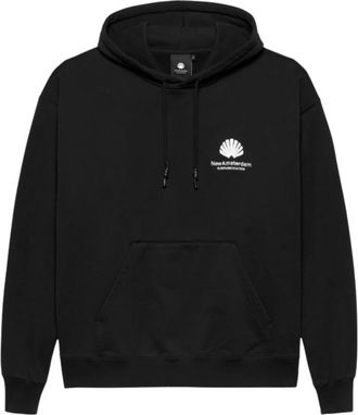New Amsterdam Surf Association Hoodies & sweatvesten, Heren, Zwart, M, Katoen, Logo Hoodie