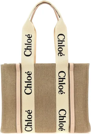 Chloé Chloé Woody Medium Shopping Bag