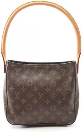 Louis Vuitton Pre-owned Shoulder Bags, female, Brown, Size: ONE SIZE Pre-owned Canvas shoulder-bags