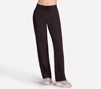 Skechers Funktionshose SKECHERS GO LUXE RIB PANT, Damen, Gr. XXL, N-Gr, braun, Obermaterial: 80% Polyester, 20% Elasthan, Hosen Funktionshose