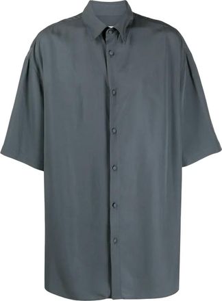 Valentino Hombre, Camisas, Gris, Talla: L