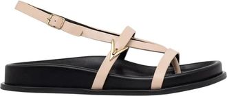 Valentino Dames, Schoenen, Beige, Maat: 40 EU Leer