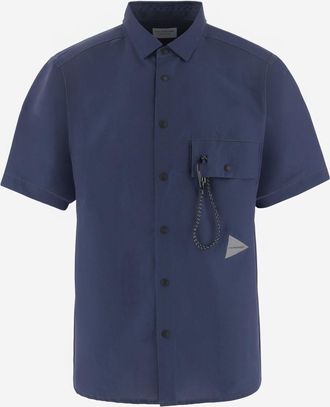And Wander Nylon Shirt With Patch Pocket